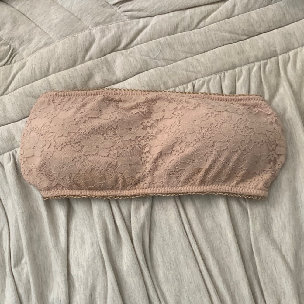 Urban outfitters lace strapless bralette